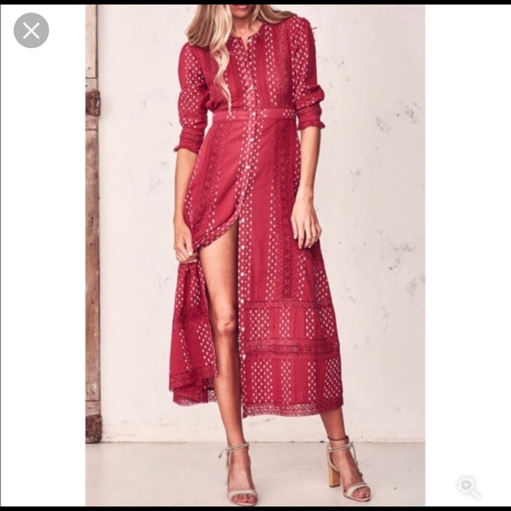 NWT Love Shack Fancy Maxi